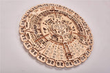 Mayan Calendar Wood Puzzle Build Your Own Toy Model