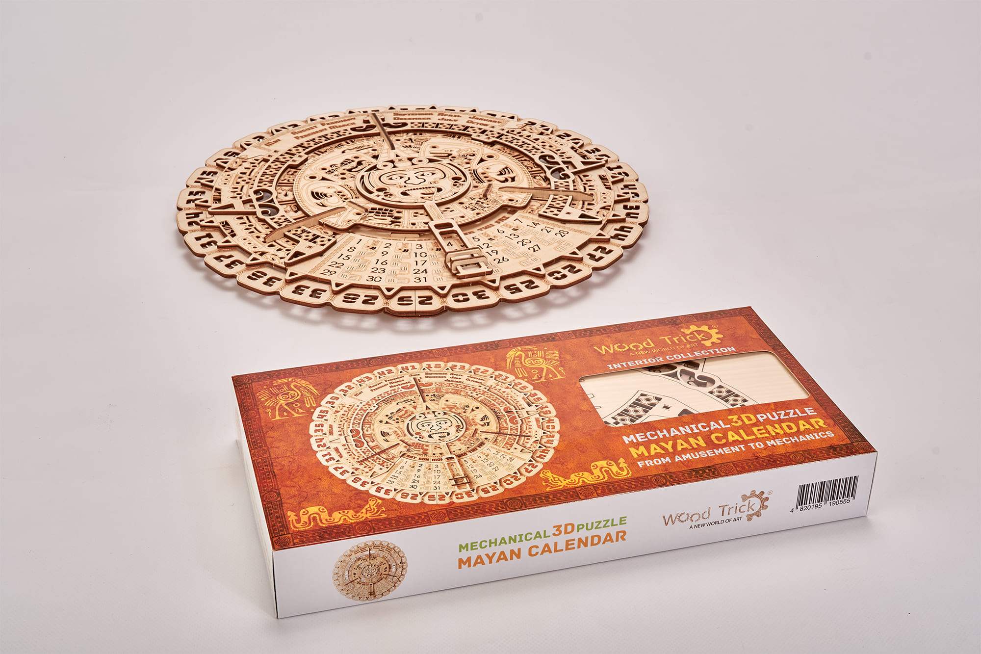 Mayan Calendar Wood Model Kit ️ WoodTrick