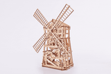 Windmill Build Your Own 3D Model Wood Puzzle