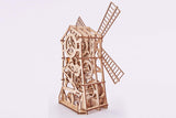 Windmill Build Your Own 3D Model Wood Puzzle