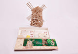 Windmill Build Your Own 3D Model Wood Puzzle