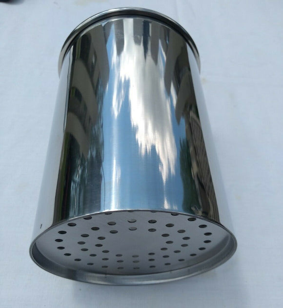 4 Inch Diameter Stainless Steel Strainer 6 Inch Tall