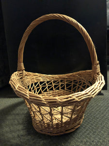 Oval Wicker Basket With Handles