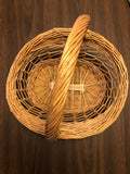 Oval Wicker Basket With Handles