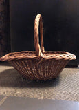 Square Wicker Basket With Handles