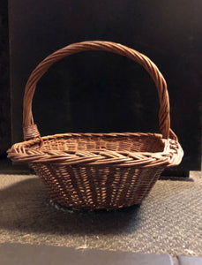 Square Wicker Basket With Handles