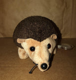 Ty Beanie Baby Prickles the Hedgehog 1998 with Tags and Display Box