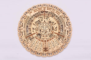 Mayan Calendar Wood Puzzle Build Your Own Toy Model