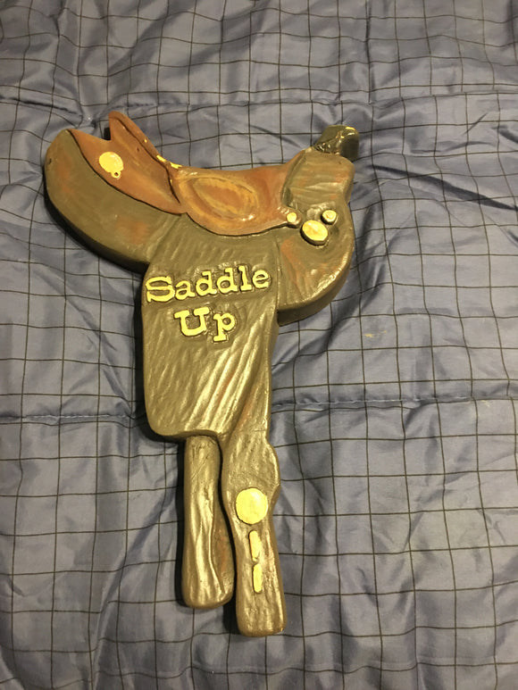 Saddle Up Sign