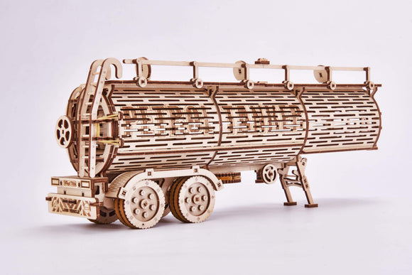 Tanker Trailer Build Your Own Wood Puzzle Toy