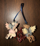 Boyds Bears & Friends "Bears & Hares you can Trust" Ornament Bear Angels