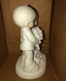 Precious Moments Figurine Love Vows To Always Bloom1995 #129097